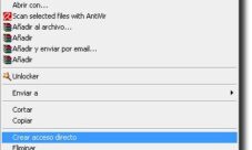 Como crear un acceso directo en Windows