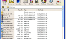 Winrar, aplicacion para descomprimir archivos