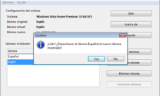 Cambiar el idioma de Windows en segundos
