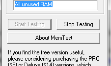 Memtest: Testea tu memoria de manera sencilla