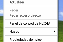 Deshabilitar Protector de Pantalla en Windows XP