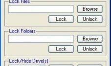 Bloquear archivos, carpetas y discos en XP
