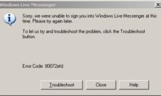 Reparar errores de MSN Messenger