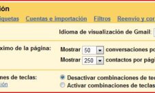 Atajos de teclado en Gmail