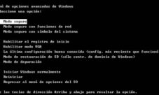 Entrar a Windows en «modo seguro» o «modo a pruebas de fallos»