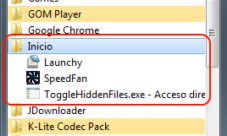 Hacer que un programa se inicie automáticamente con Windows
