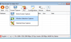 Free screen to video, grabar tu escritorio en Windows