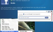 El botón «Me Gusta» de Facebook para Google Chrome