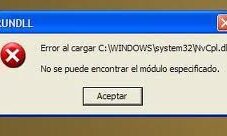 Error RUNDLL32 NvCpl.dll,NvStartup, la solución