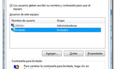Como poner contraseña a la cuenta de invitado en Windows 7
