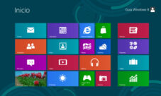 Pantalla de inicio de Windows 8