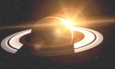 Distancia de Saturno al sol