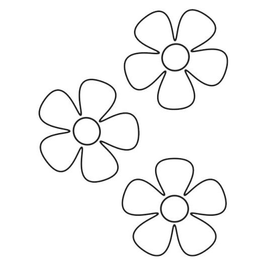 Dibujos de flores pequeñas - Blog didáctico