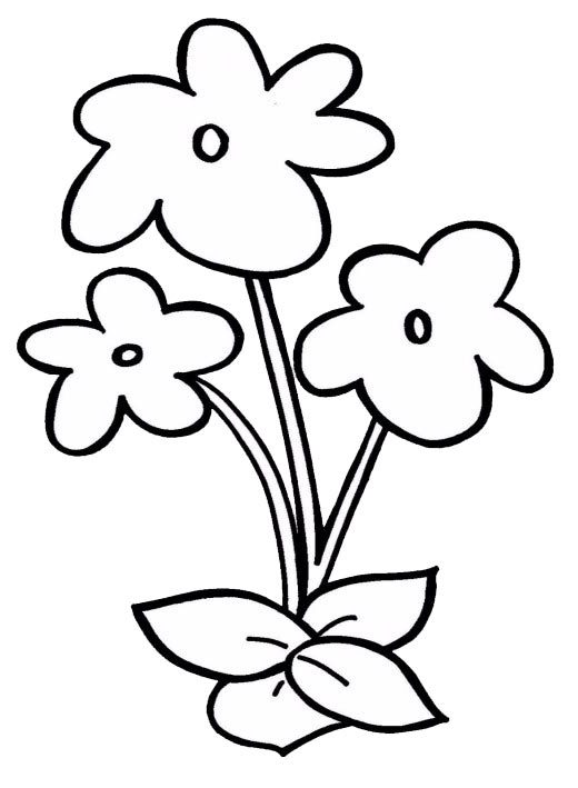 Dibujos de flores pequeñas - Blog didáctico
