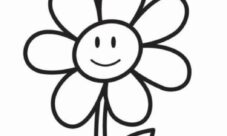 Imágenes de flores fáciles de dibujar