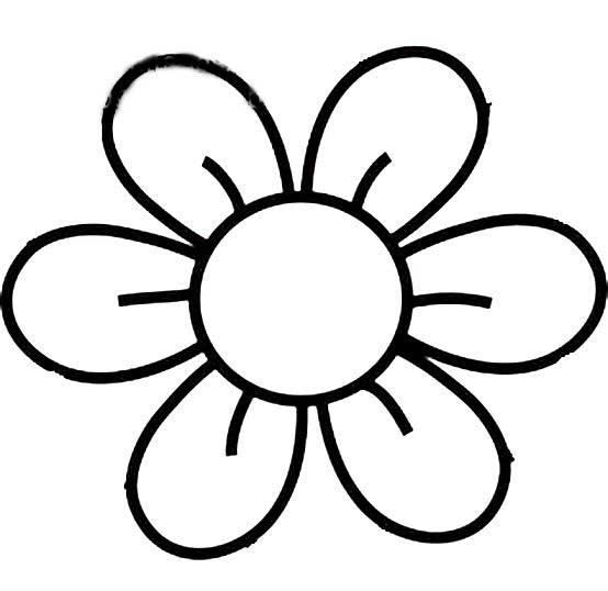 Imágenes de flores fáciles de dibujar - Blog didáctico