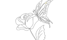 Imágenes de flores para colorear