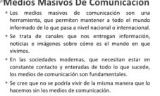 Importancia de los medios de comunicación masiva