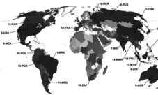 ¿Cuáles son los países más afectados por el impacto ambiental?