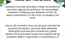 ¿Qué son los recursos naturales?