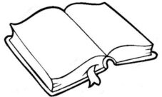 Dibujos de libros abiertos