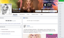 Shakira llega a 100 millones de fans en Facebook