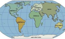 Continentes del planeta Tierra