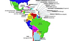¿Cuáles son los países de América Latina y sus capitales?