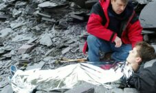 La manta térmica en un botiquín