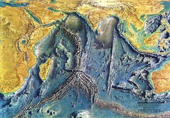 ¿Cómo surgió el Océano índico?