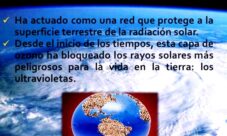 ¿De qué nos protege la capa de ozono?