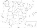 Mapa mudo de España