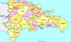 Mapa de provincias de la República Dominicana
