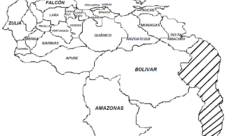 Mapa de Venezuela para dibujar