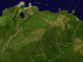 Mapa satelital de Venezuela